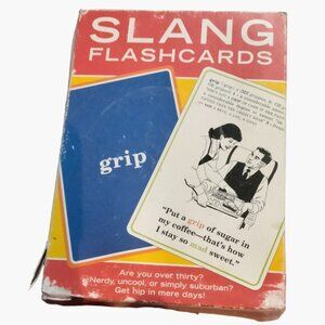 Knock Knock Slang Flashcards 60 Cards Party Game